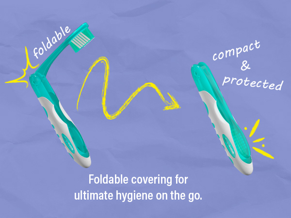 Folding Toothbrush & Toothpaste