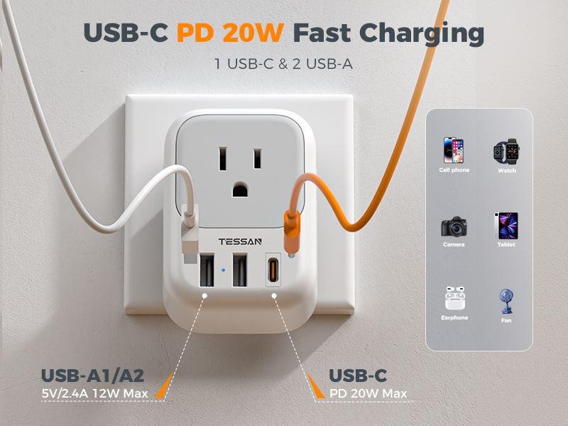 USB-C 20W Speed Charging