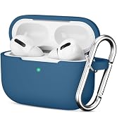 JTOMEI for AirPods Pro 2nd 1st Generation Case Cover with Keychain, Protective Soft Silicone Skin...
