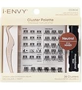 i-ENVY Cluster Palette Kit, DIY Lash Makeup, Customizable Under Lash Extension Layering All in On...