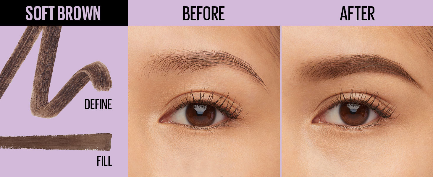 maybelline, express brows, brow duo, eyebrows, brows, long lasting, full brows, express application