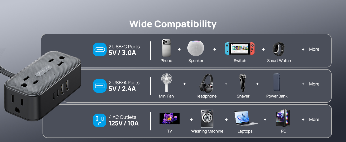 Wide Compatibility