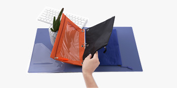 zipper binder pouch