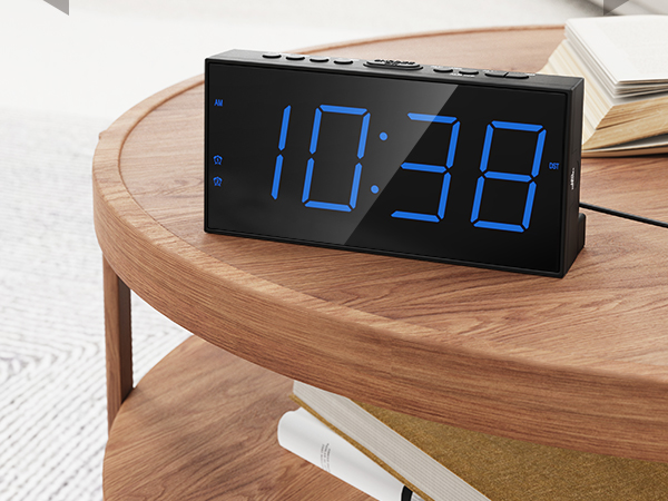 PPLEE alarm clock for bedroom