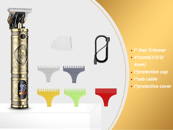 Professional Hair Trimmer and Electric Shaver Set