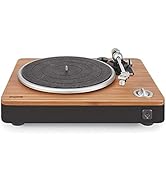 House of Marley Stir It Up Turntable: Vinyl Record Player with 2 Speed Belt, Built-in Pre-Amp, an...