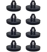 Ferianl 8PCS Brake Pedal Pad and Light Switch Stopper, Automotive Clutch Pedal Stoppers, Brake Sw...