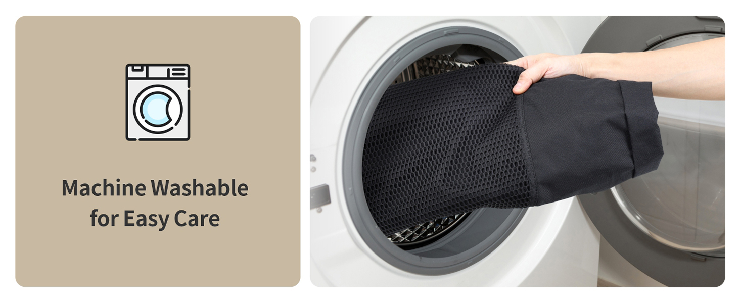 machine washable laundry backpack