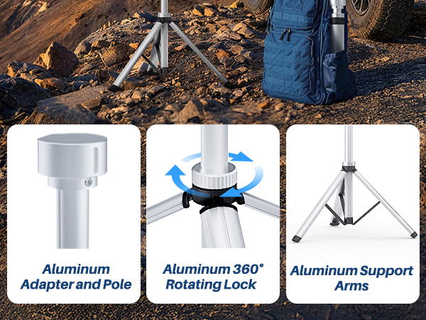 starlink mini aluminum tripod mount