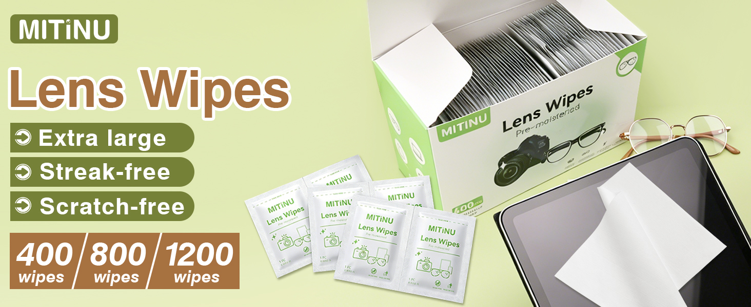 lens wipes for eyeglasses