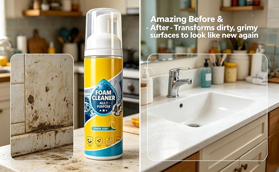 4-in-1 Multi-Enzyme Foam Cleaner
