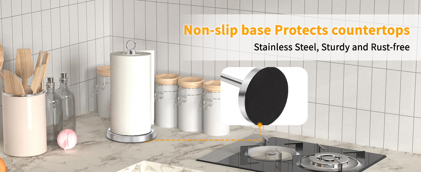 Paroto Paper Towel Holder Countertop
