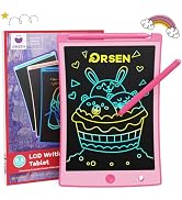ORSEN Colorful 8.5 Inch LCD Writing Tablet for Kids, Electronic Sketch Drawing Pad Doodle Board, ...