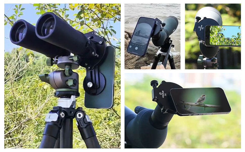 Universal Smartphone Digiscoping Adapter