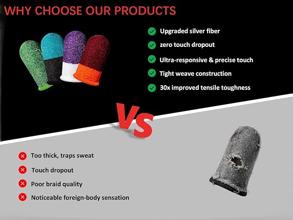 finger covers for gaming