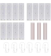 BambooSegD 12PCS Lithophane LED Backlight Board Kit KC009 KC010 for Bambu Lab H2C/X1/P2S/A1 LED L...