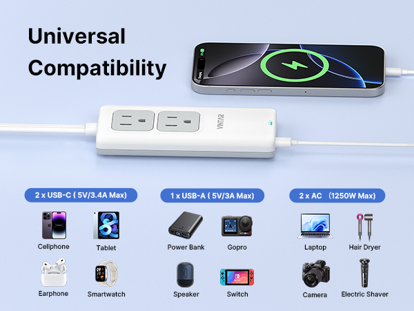 travel extension cord