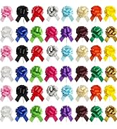 48 Pcs Pull Bows,6 Inch Gift Bows for Presents,Birthday,Anniversary,Party,Christmas,Wreath,Holida...