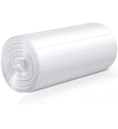 Small Trash Bags 100 Counts, Waikas Garbage Bags for Bathroom Car Mini Trash Can, Plastic Bag for...