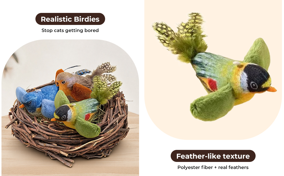 2-pack catnip cat toys that stimulate indoor cats