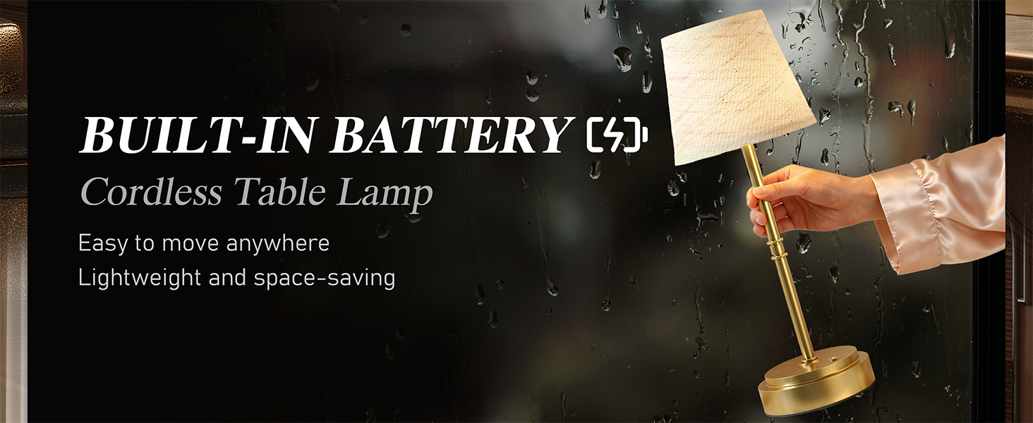 Cordless Table Lamp