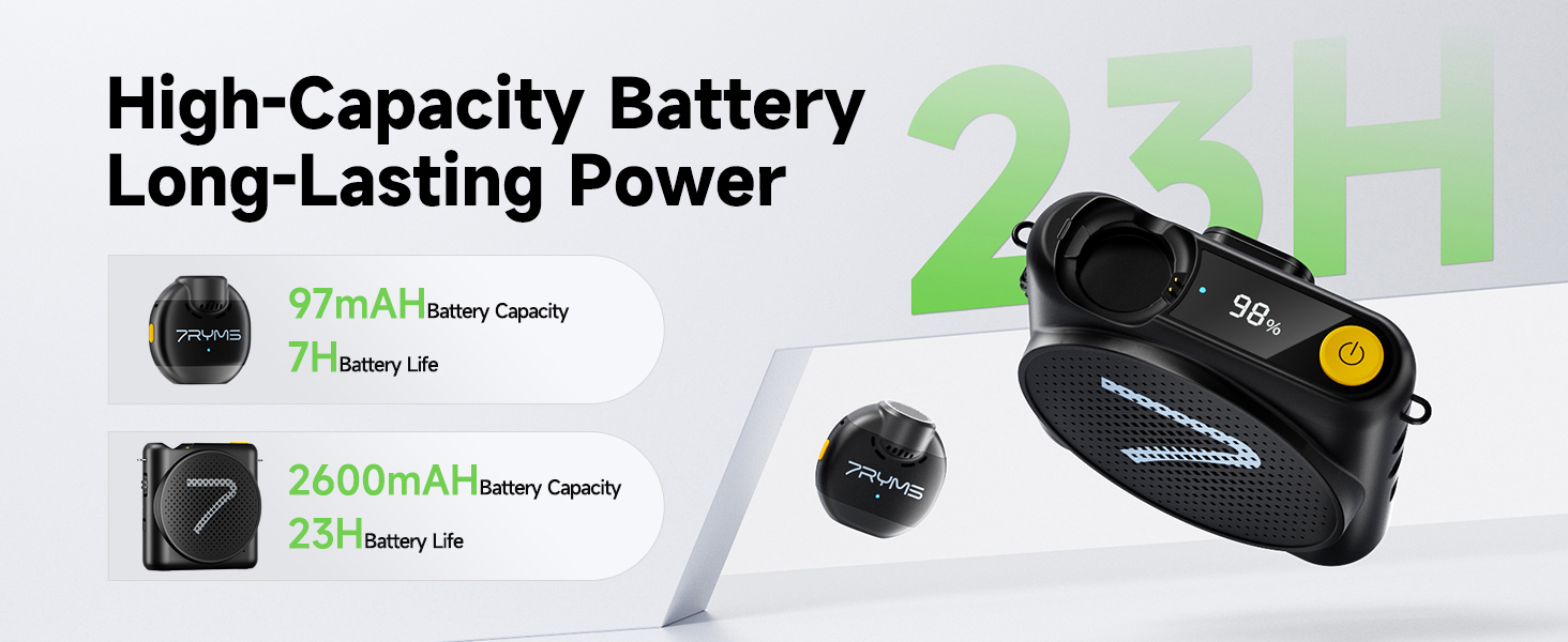 High-Capacity Battery Long-Lasting Power