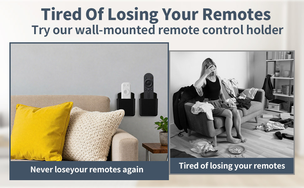 remote holder wall mount