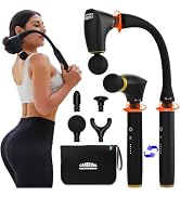 CAREKING 2-in-1 Detachable Massage Gun Deep Tissue with Extension Handle | Massager for Muscle Re...