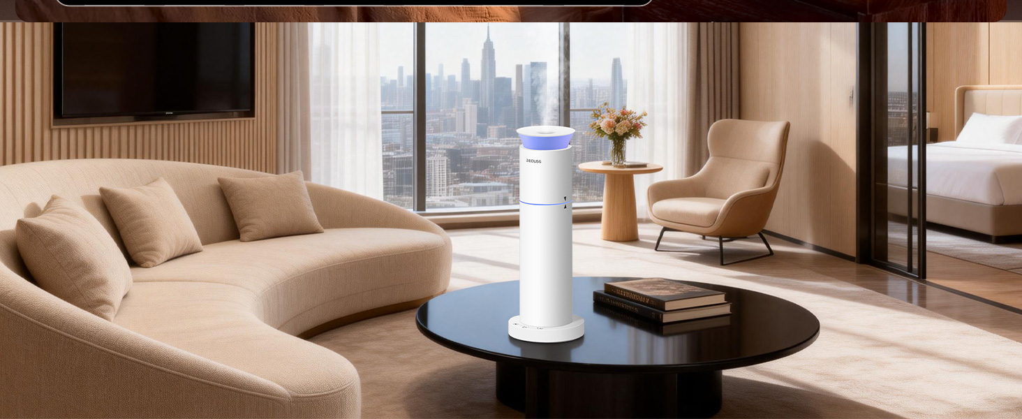 BEOUSG Waterless Essential Oil Diffuser for Home