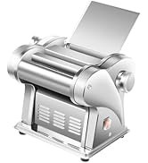 Electric Noodle Maker, 110V 135W Stainless Steel Automatic Noodles Dumpling Commercial Home Pasta...