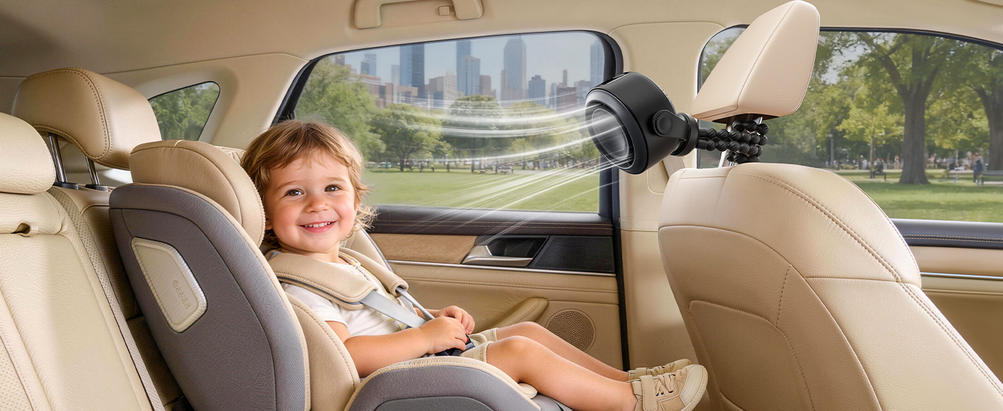 clip on stroller fan