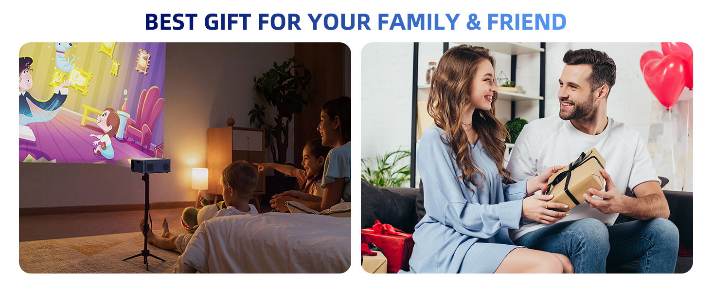 vamvo wifi projector portable mini gift