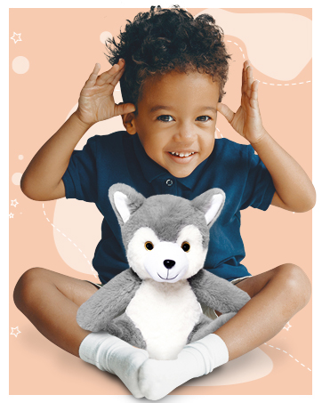 Naturally kids backpacks for boys toddler with stuffed animal