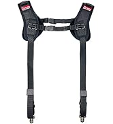 ztowoto Camera Shoulder Double Strap Harness Quick Release Adjustable Dual Camera Tether Strap wi...