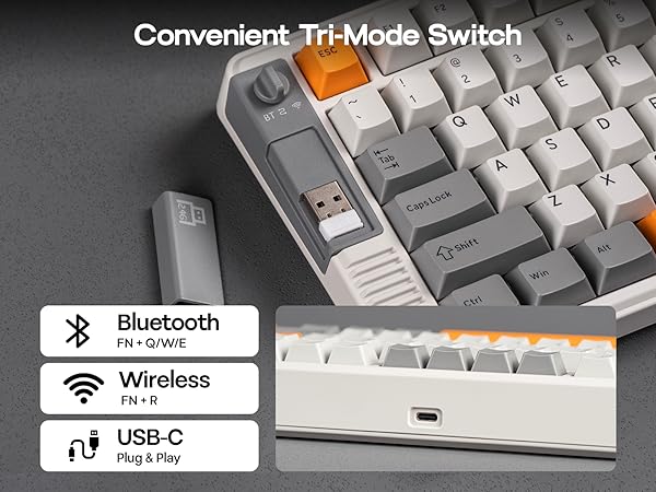 RT85 Wireless Gaming Keyboard