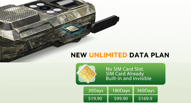 4g cellular trail camera