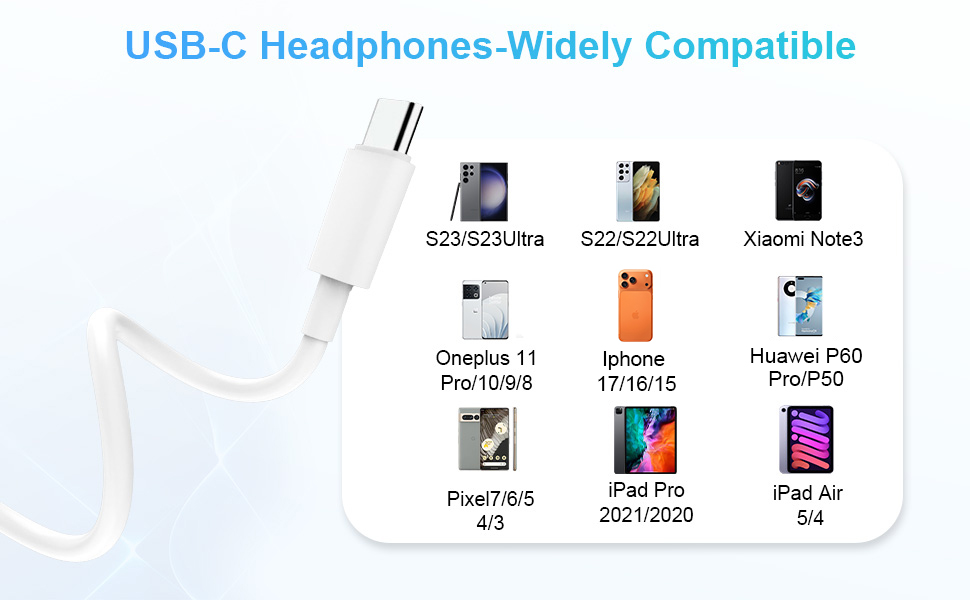 USB C Headphones USB C Earbuds USB C Earphones Type C Headphones Type C Earbuds Type C Earphones
