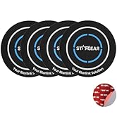 4PCS Starlink Mini/Gen 3 Magnetic Mount Plates, Adhesive Metal Plate Magnetic Pads for Satellite ...