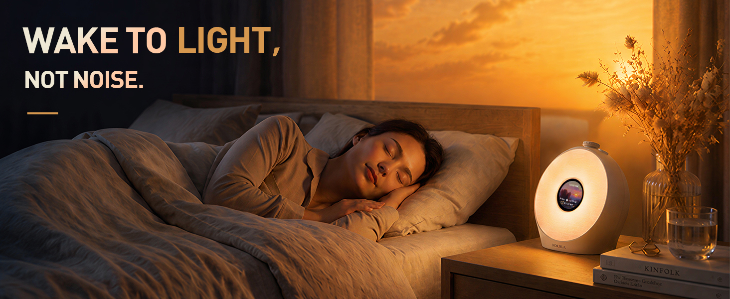 Wake Up to Light. Sleep Better at Night.