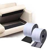 TEUVO Couch Cushion Non Slip Pads to Keep Couch Cushions from Sliding, Hook and Loop Tape with Ad...