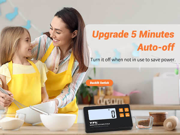 Wireless Kitchen Scale with Remote Display