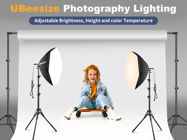 Softbox Photography Lighting Kit