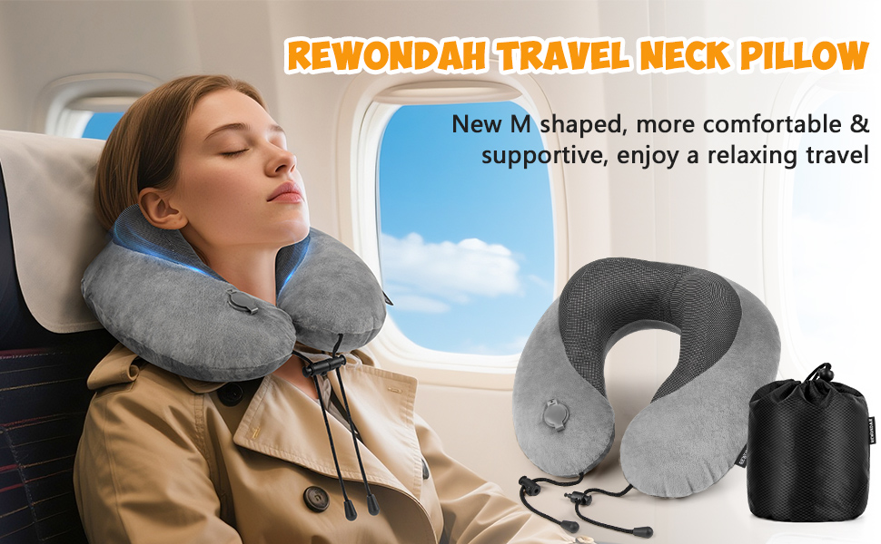 inflatable neck pillow