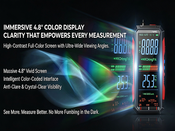 2026 Upgraded FS899L Digital Multimeter