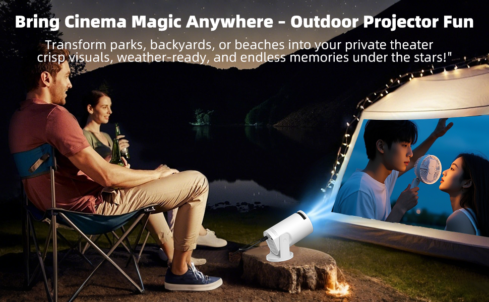 projector;mini projector;portable projector;projector with wifi and bluetooth;projector for bedroom