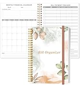 Bill Organizer - Monthly Bill Payment for Personal Budgeting Financial, Payments Checklist Organi...