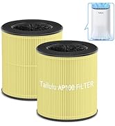 Tailulu Official AP100 Air Purifier Replacement Filter, 3-in-1 Air Purifier Filter, True H13 HEPA...