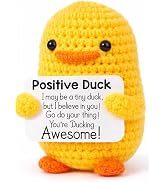 MBL Back to School Gifts for Students - Funny Crochet Duck Birthday First Day of School Gifts for...