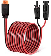 ELFCULB 12AWG Solar to XT60i Charging Cable Solar Panel Extention Cable for Portable Power Statio...