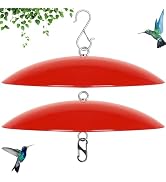 13" Hummingbird Feeder Dome Guard,Bird Feeder Rain Cover,Dome Weather Proof for Bird Feeders Pole...